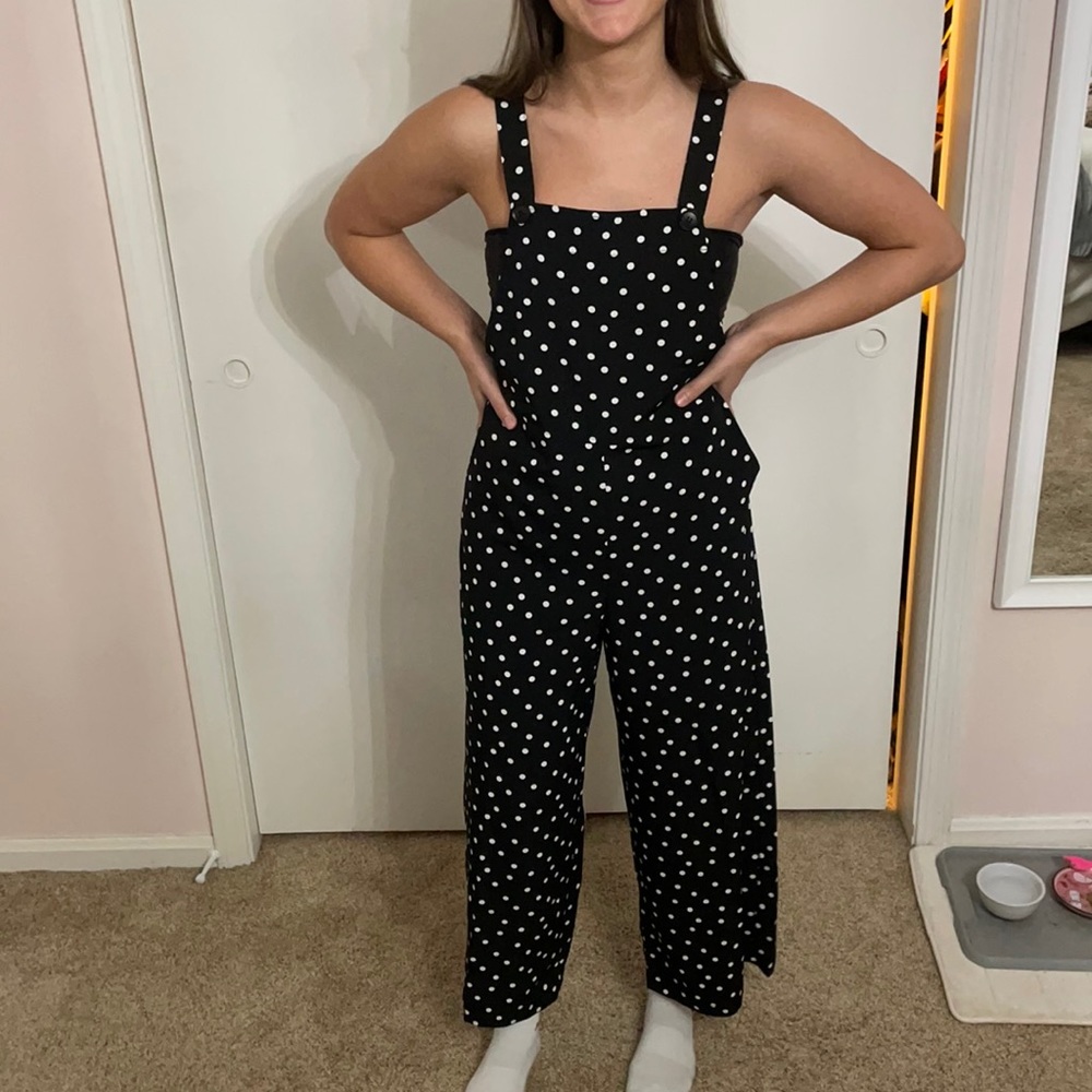 Forever 21 NWT Poka Dot Jumpsuit